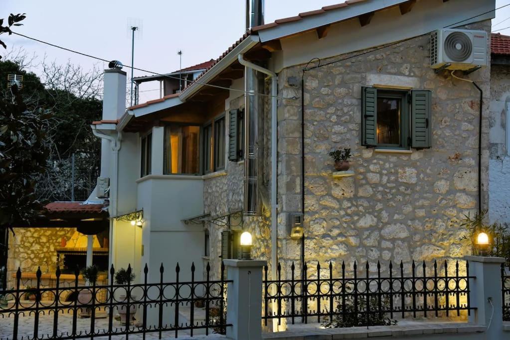Kariá La Casa Di Bella A Tradional Stone House With Barbecue 빌라 외부 사진