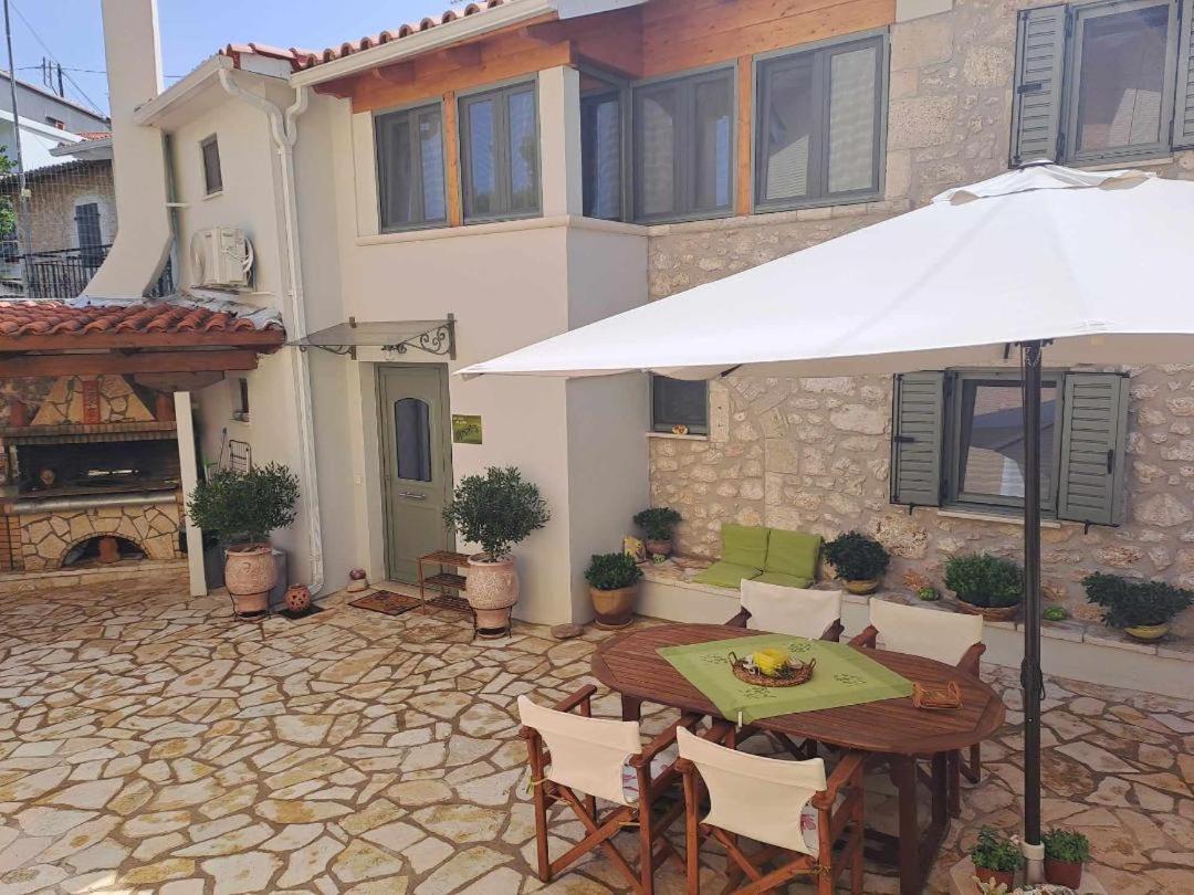 Kariá La Casa Di Bella A Tradional Stone House With Barbecue 빌라 외부 사진