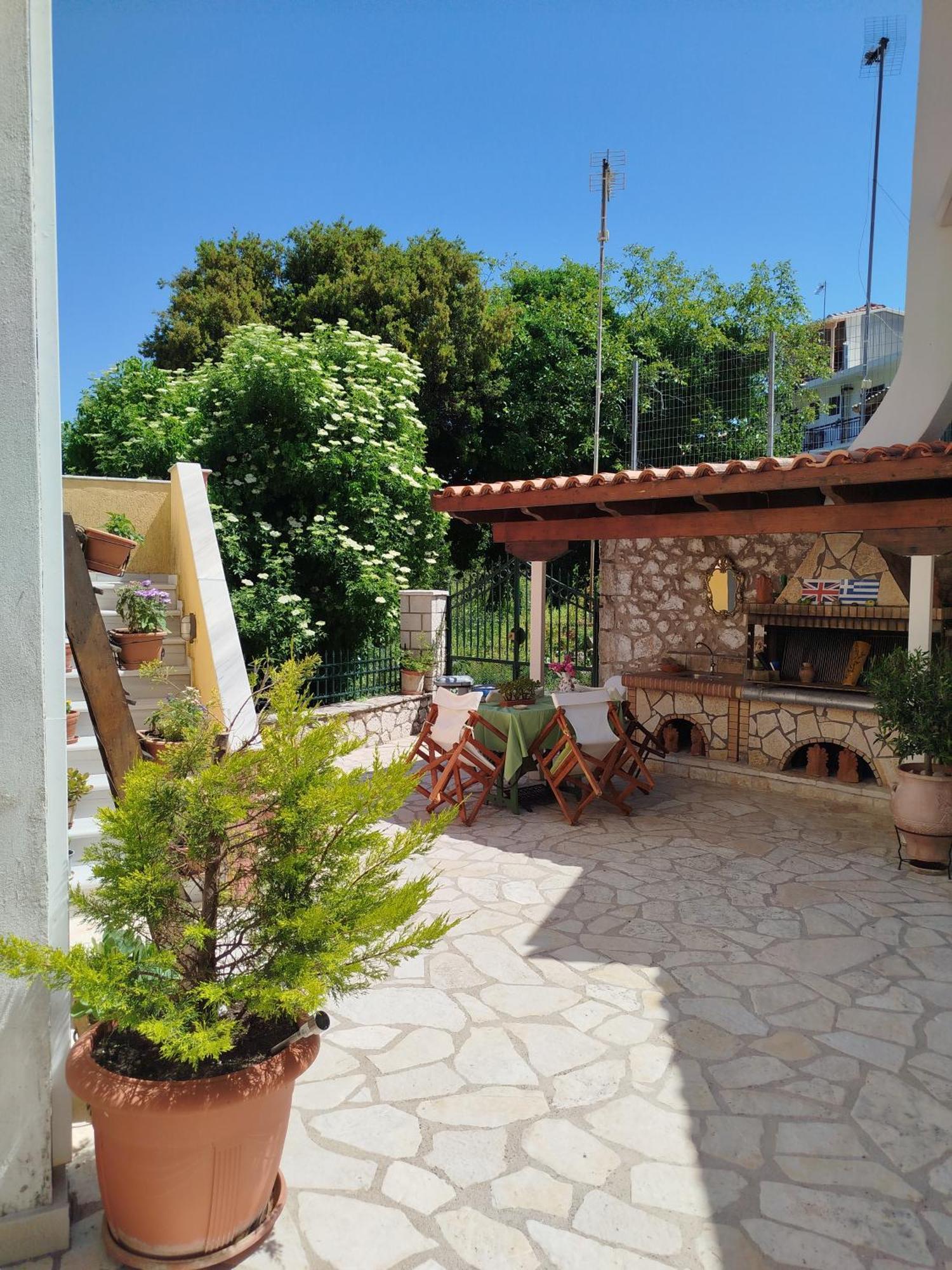 Kariá La Casa Di Bella A Tradional Stone House With Barbecue 빌라 외부 사진